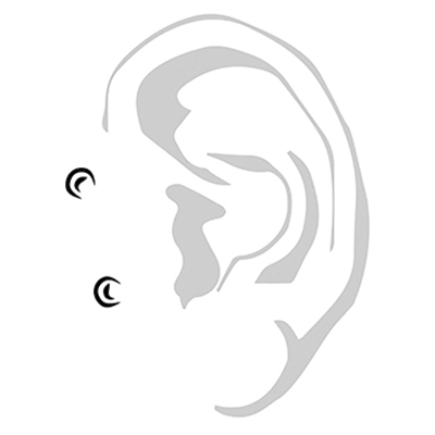 SIDE BURN PIERCING